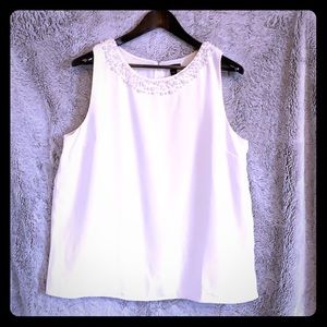 Anne Taylor pearl beaded blouse 🌟🌟